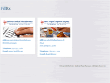 Tablet Screenshot of fillrx.net